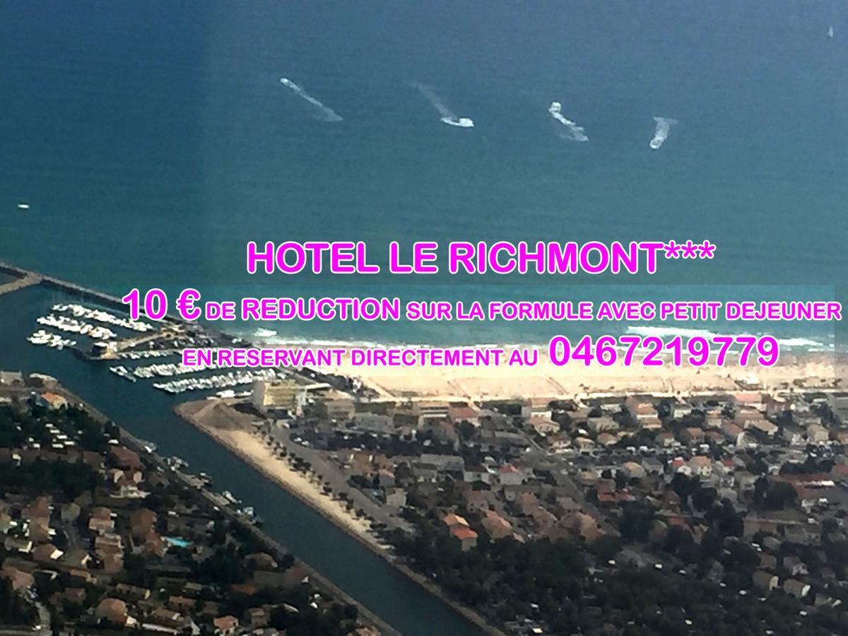 Hotel Le Richmont Marseillan  Exterior foto